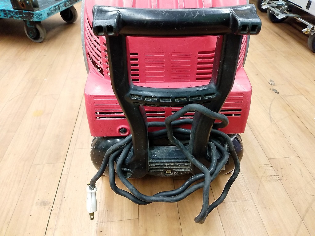 【ジャンク品】MAX マックス 高圧 エアコンプレッサ AK-HH1250E2 タンク容量11L_画像9