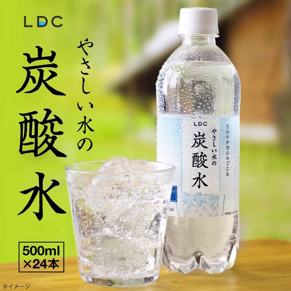 [24ps.@] carbonated water 500ml.... water. carbonated water 