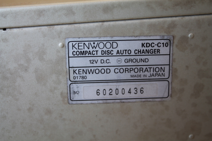 KL-781-7 ケンウッド KENWOOD 10連奏 CDチェンジャー COMPACT DISC AUTO CHANGER KDC-C10_画像5