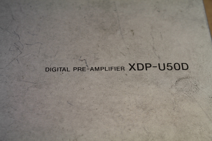 KL-795-7 SONY DSP built-in digital pre-amplifier DIGITAL PRE AMPLIFIER XDP-U50D