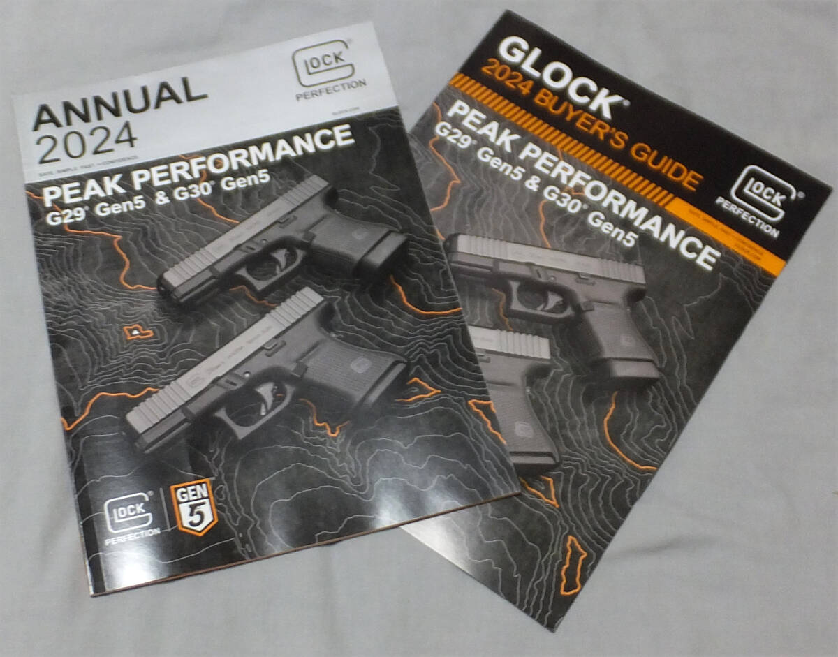 GLOCK　AUTOPISTOLS＋2024 BUYER'S GUIDE　グロック社総合カタログ　2024_画像1