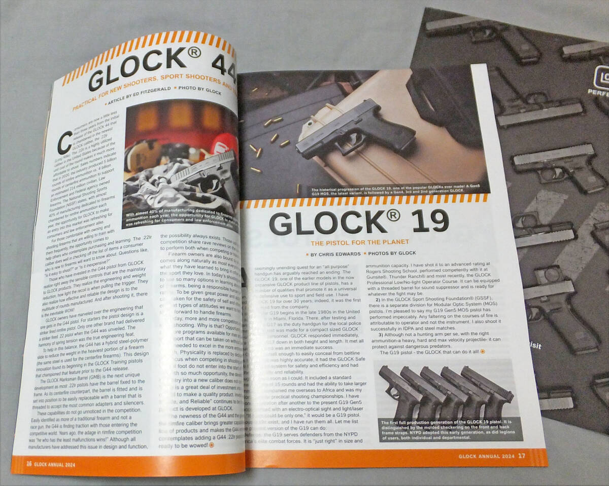 GLOCK　AUTOPISTOLS＋2024 BUYER'S GUIDE　グロック社総合カタログ　2024_画像5