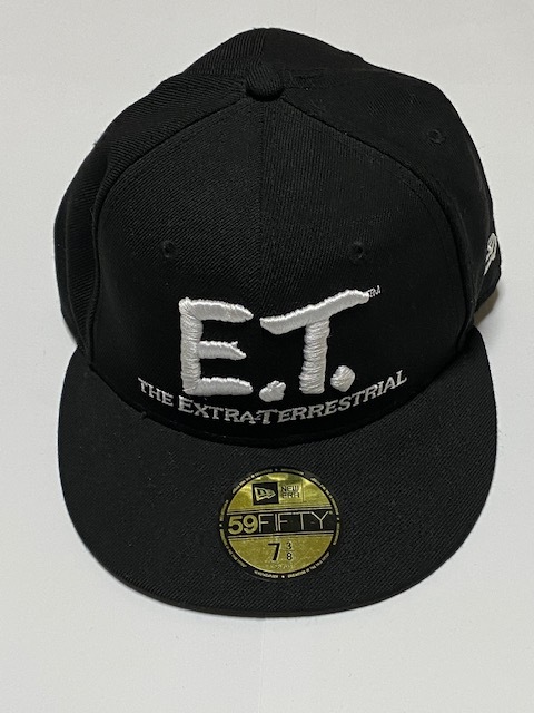 NEW ERA ニューエラ 59FIFTY E.T. THE EXTRA-TERRESTRIAL キャップ Cap 帽子 ブラック 展示未使用品_画像1