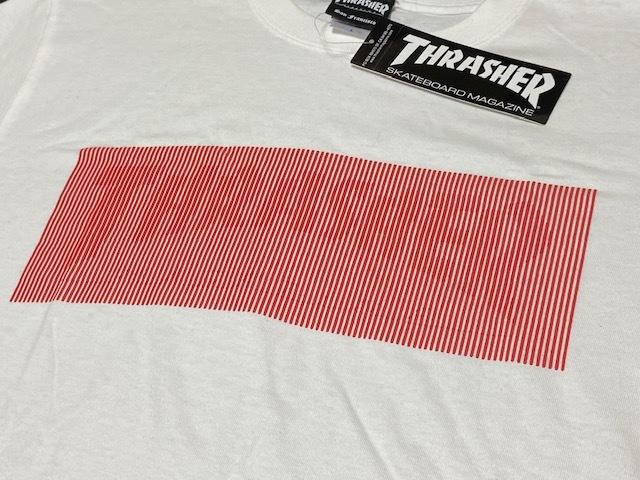 THRASHER スラッシャー Tシャツ Lサイズ ホワイト 隠しロゴ 展示未使用品_隠しロゴ