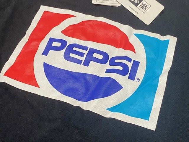 NEW ERA ニューエラ PEPSI ペプシ 半袖 Tシャツ ブラック Lサイズ 展示未使用品の画像2