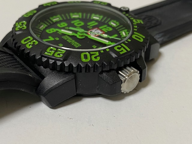 ルミノックス 【LUMINOX】 ネイビーシールズ グリーン Navy SEAL SERIES 3067 展示未使用品の画像7