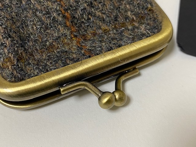 Harris Tweed ハリスツイード 眼鏡ケース メガネケース 展示未使用品_画像5