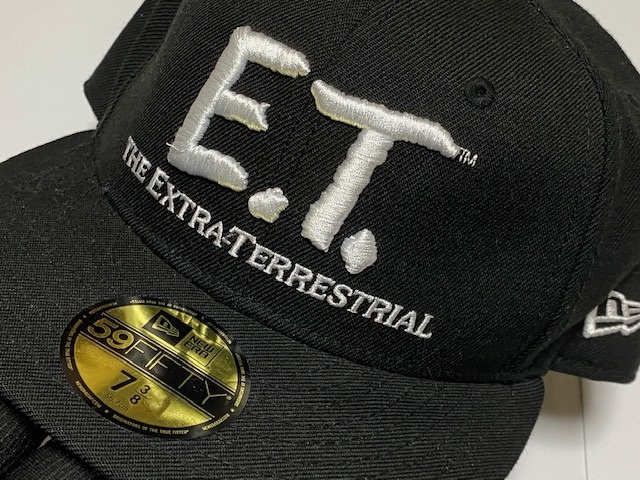 NEW ERA ニューエラ 59FIFTY E.T. THE EXTRA-TERRESTRIAL キャップ Cap 帽子 ブラック 展示未使用品_画像2