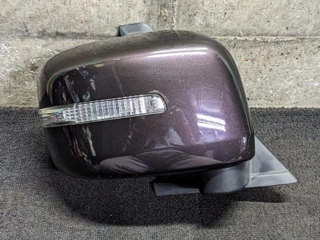即決 ソリオ DBA-MA15S 右ドアミラー H26 ブラウン/ZSF 7ピン 電動格納(テスト済) ウィンカー付 84701-82K46-ZSF