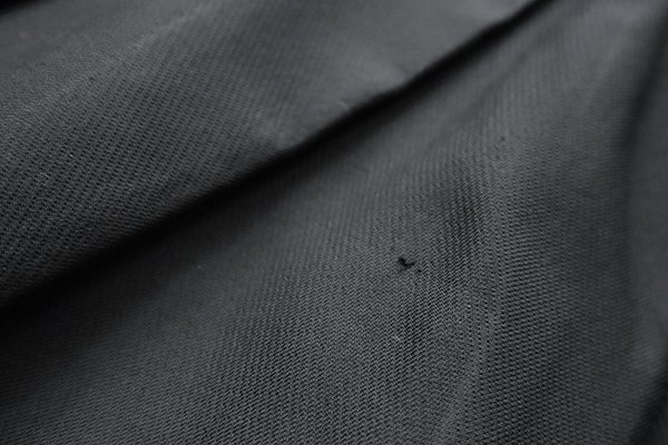 BLACK COMME des GARCONS ◆ ポリギャバ プリーツスカート 黒 XXSサイズ ひざ下丈 コムデギャルソン ◆RN12_画像5