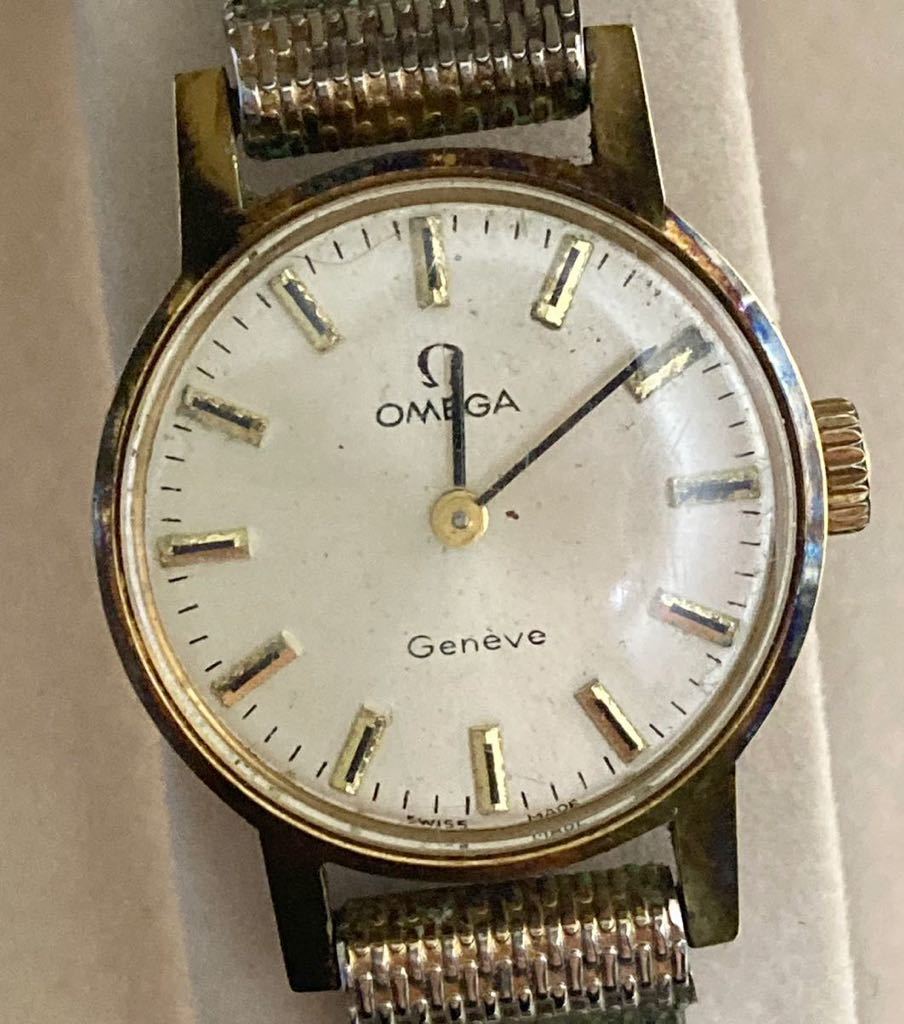 OMEGA Geneve ヴィンテージ　手巻き　腕時計　レディース