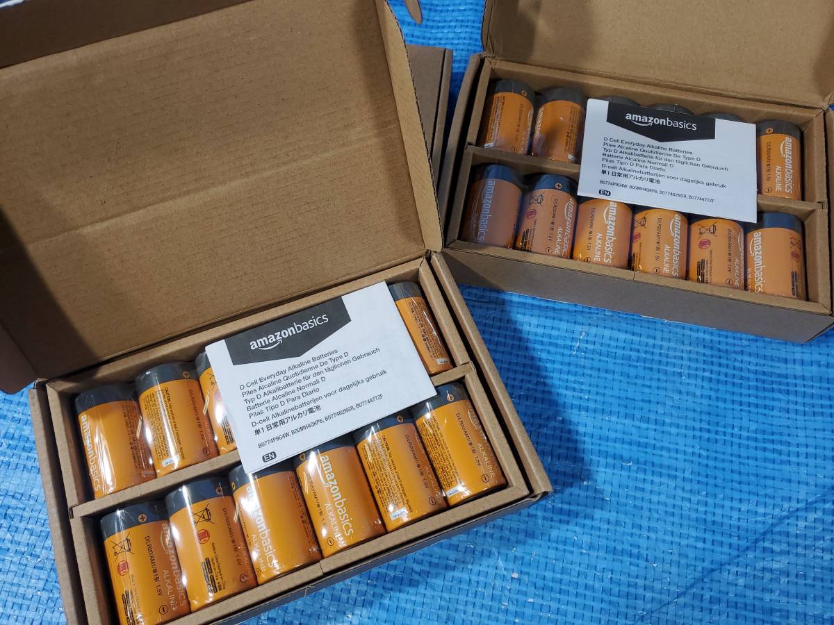 ★2000円即決! upck 乾電池 単1形 単一 アルカリ 36個セット Amazonベーシック 12x3セット 2の画像2