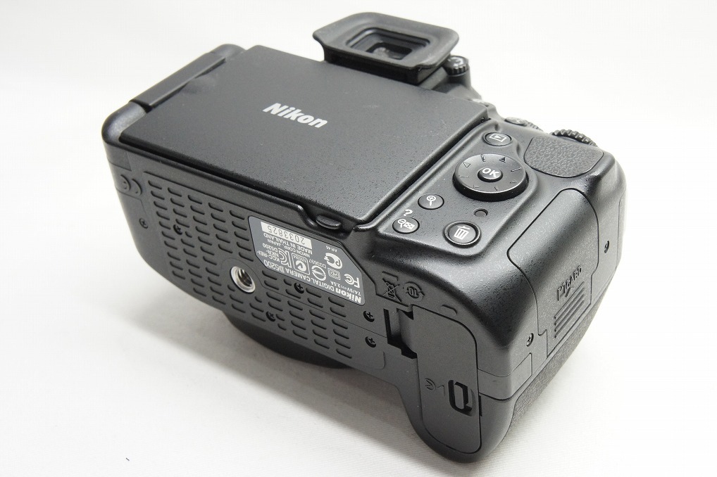 【適格請求書発行】美品 Nikon ニコン D5200 ボディ + AF-S DX 18-55mm VR レンズキット デジタル一眼レフカメラ【アルプスカメラ】240121s_画像5