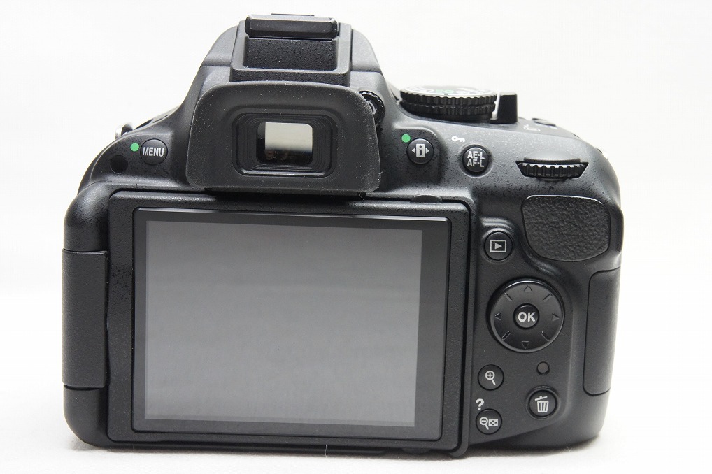【適格請求書発行】美品 Nikon ニコン D5200 ボディ + AF-S DX 18-55mm VR レンズキット デジタル一眼レフカメラ【アルプスカメラ】240121s_画像6