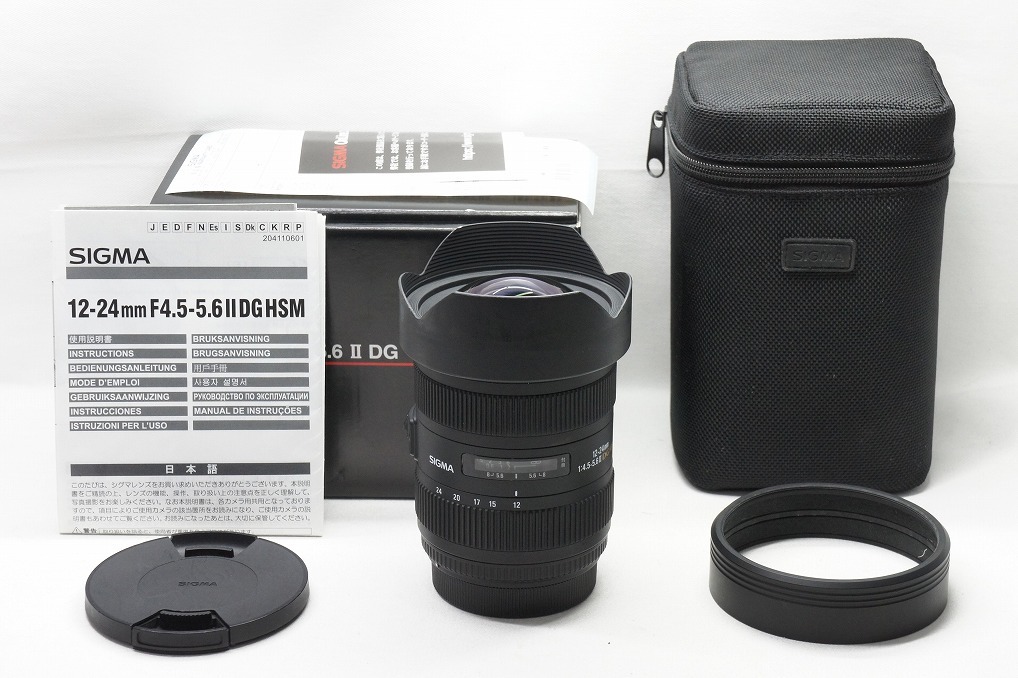 sigma 12-24mm f4 EFマウント canon用 - カメラ