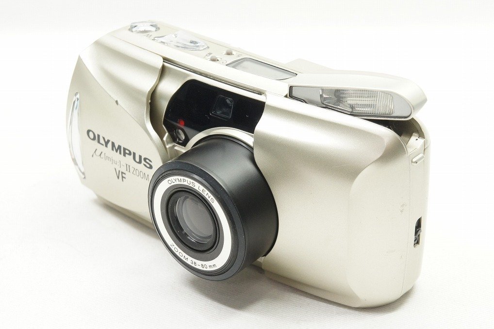 【適格請求書発行】訳あり品 OLYMPUS オリンパス μ mju: II ZOOM VF 35mmコンパクトフィルムカメラ【アルプスカメラ】240203x_画像2