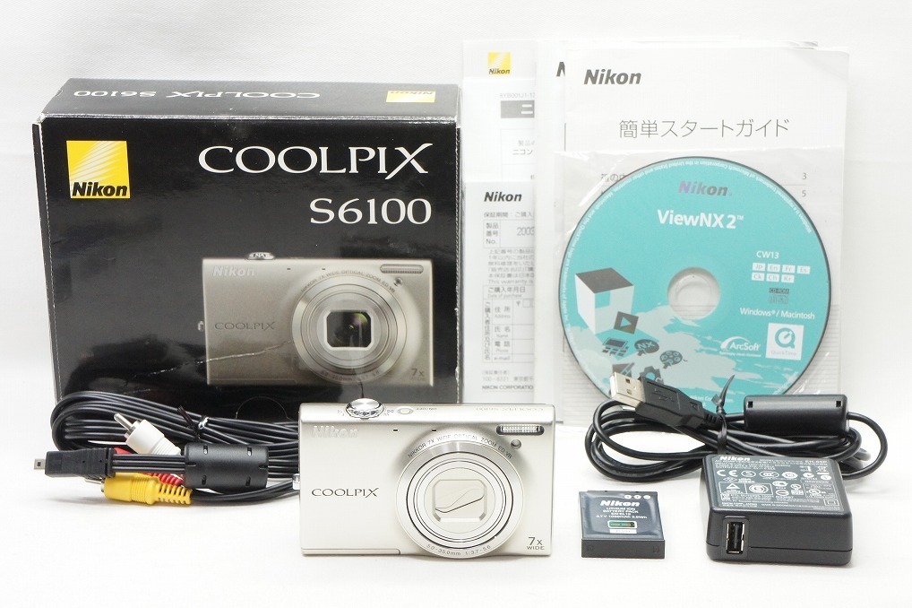 6052円 【適格請求書発行】良品 Nikon ニコン COOLPIX S6100 6052円 【適格請求書発行】良品 Nikon ニコン COOLPIX S6100