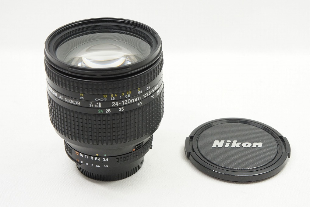 【適格請求書発行】美品 Nikon ニコン AF ZOOM NIKKOR 24-120mm F3.5-5.6D IF ズームレンズ フルサイズ【アルプスカメラ】240208b_画像1