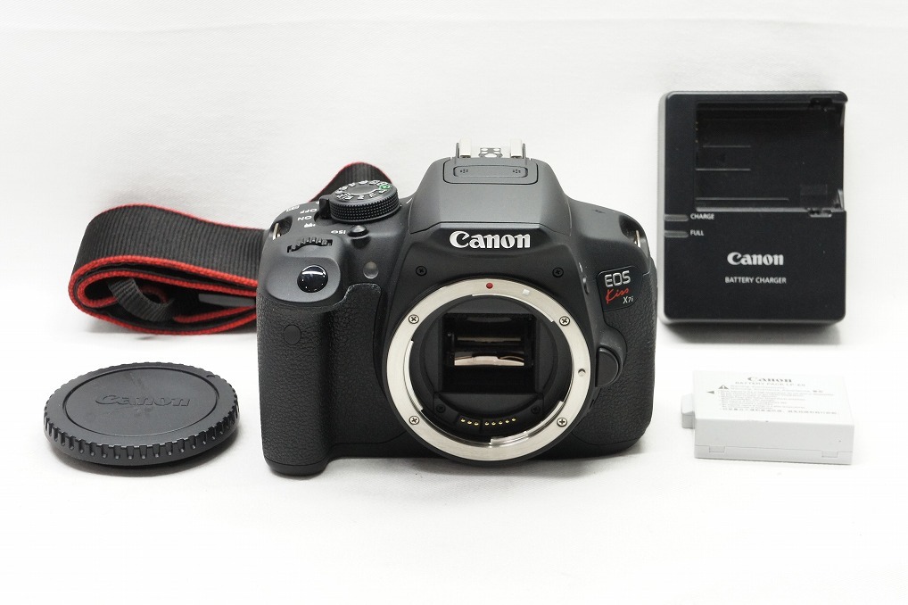 【適格請求書発行】美品 Canon キヤノン EOS Kiss X7i ボディ デジタル一眼レフカメラ【アルプスカメラ】240202k