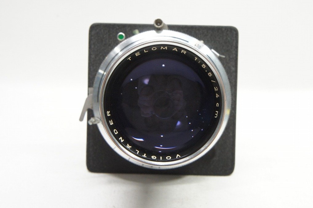 【適格請求書発行】訳あり品 VOIGTLANDER フォクトレンダー TELOMAR 24cm F5.5 ホースマンボード付【アルプスカメラ】240217e_画像4