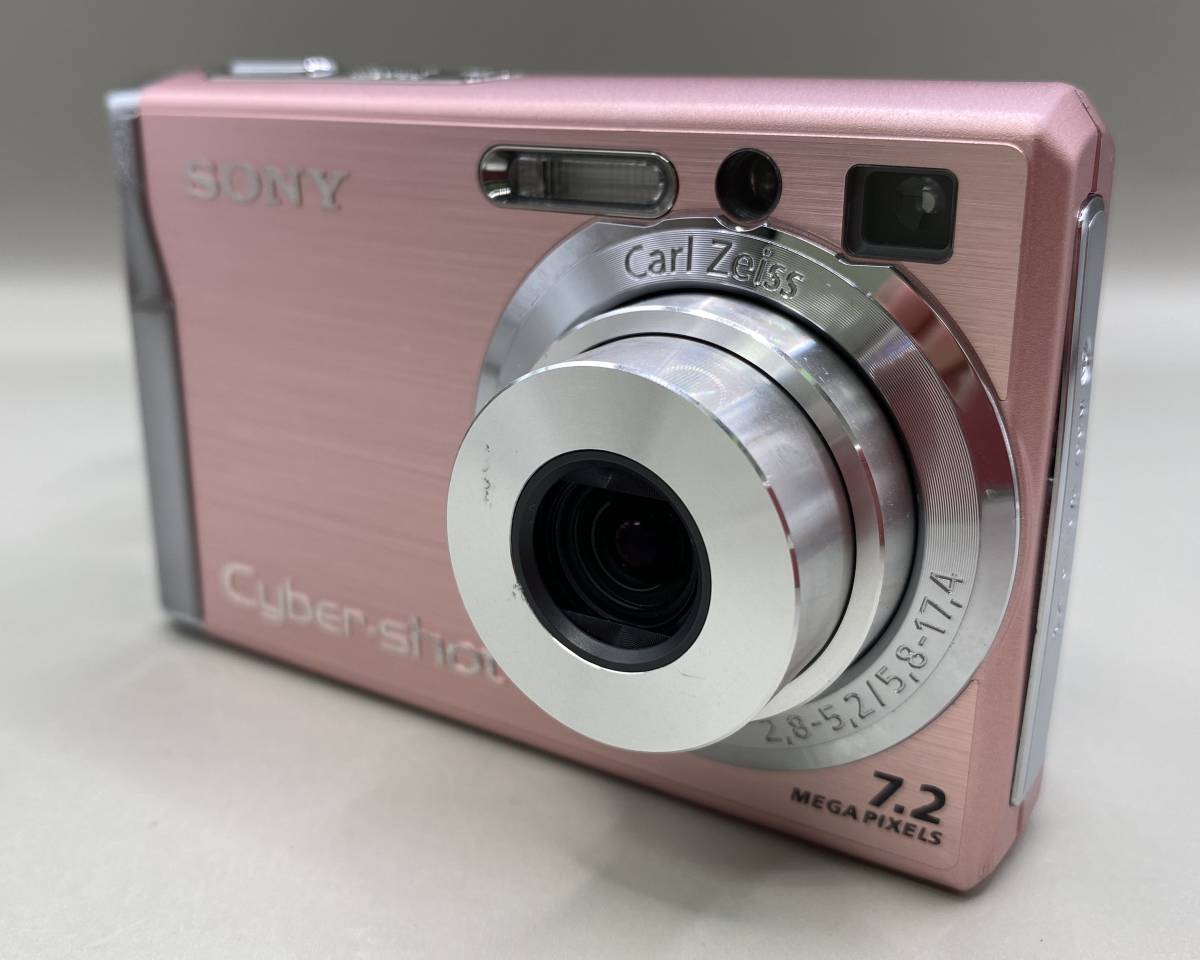 SONY ソニー　Cyber-Shot DSC-W80　デジタルスチルカメラ　ピンク　動作品　付属品付き　コンパクトデジタルカメラ　1297_画像6