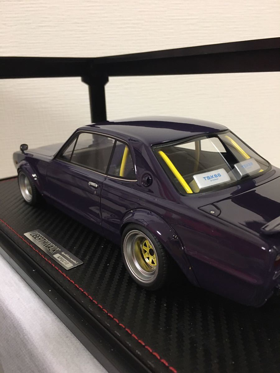 LB-WORKS ハコスカ　1/18 イグニッションモデル_画像3