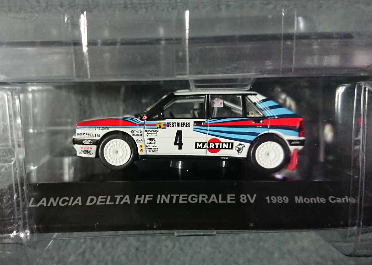 1/64 ランチア デルタ HF インテグラーレ 8V MARTINI 1989 モンテカルロ CM's ラリーカーコレクション SS.18_画像2