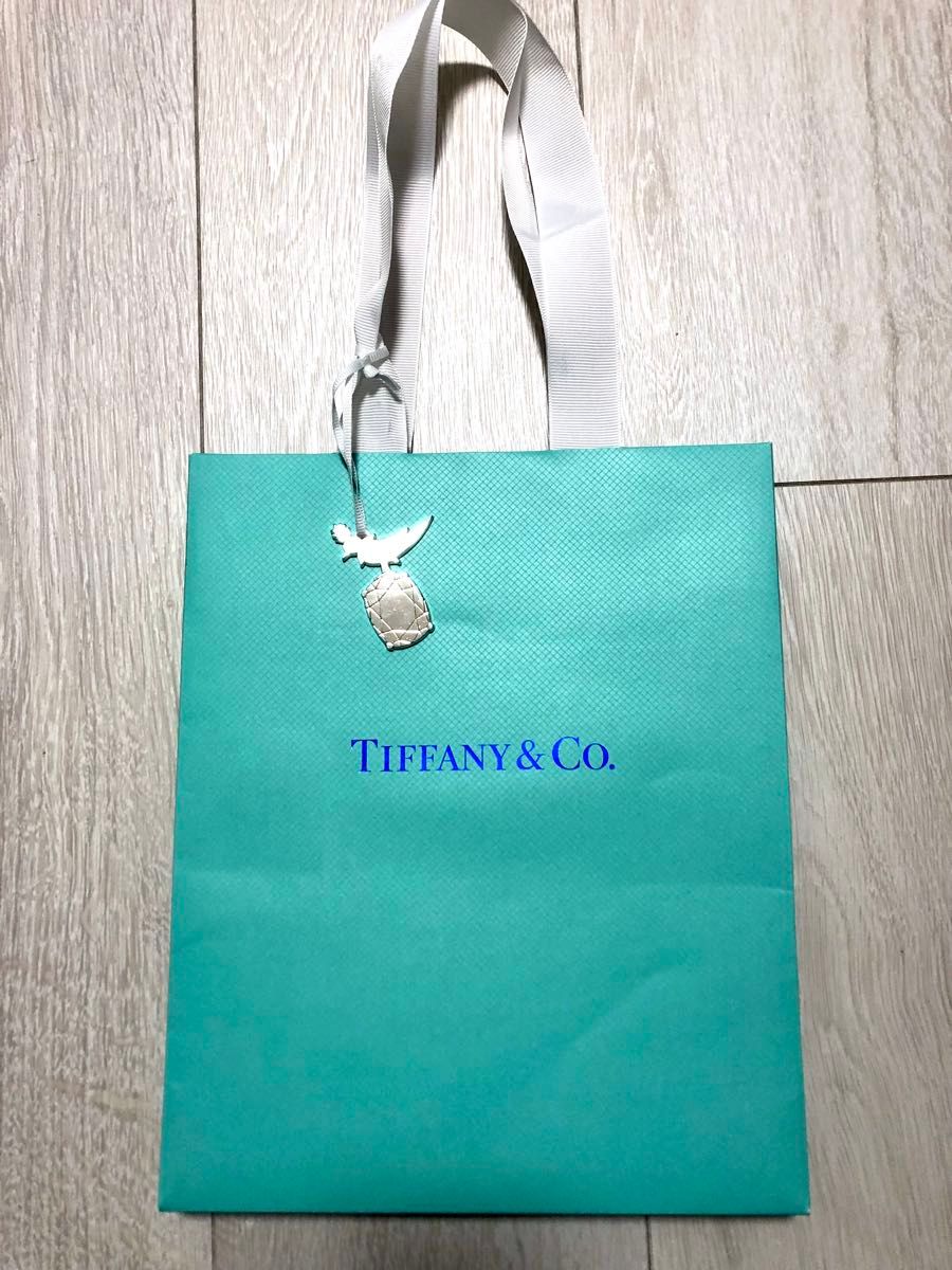 TIFFANY ティファニー 紙袋 バードオンアロック チャーム付き TIFFANY ティファニー 紙袋 バードオンアロック チャーム付き