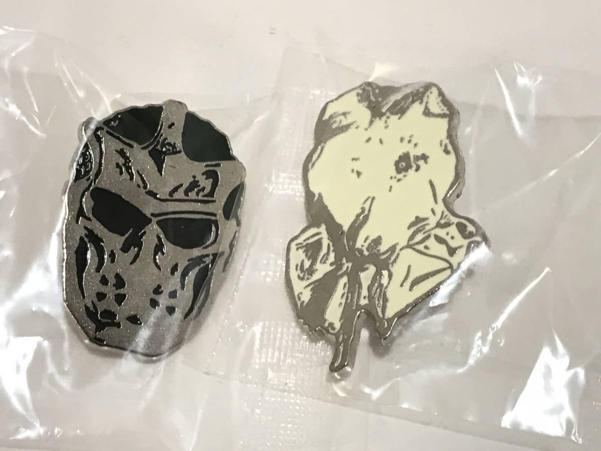  Friday the 13th pin badge collection all 10 kind Takara Tommy FRIDAY THE 13TH pin badgega tea Gacha