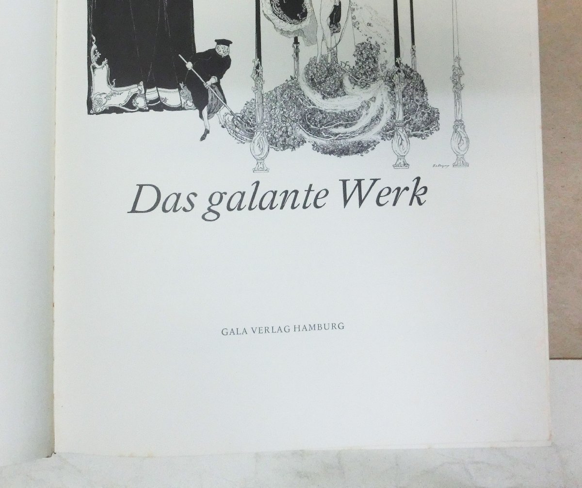 【独文・官能画集】Das galante Werk　フランツ・フォン・バイロス　限定1300部内786番　1966年　函入　赤花【性美術】_画像1