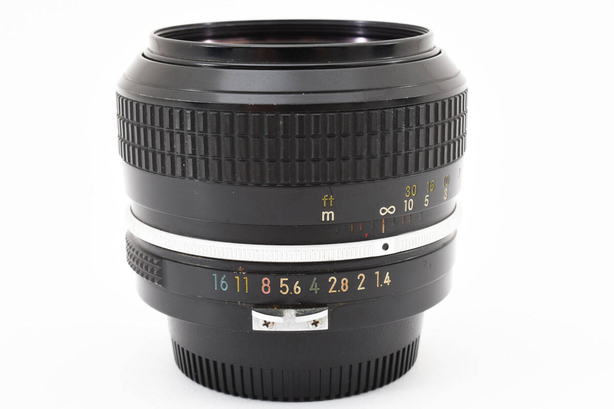 ★実用品★Nikon ニコン Ai NIKKOR 50mm F1.4 単焦点レンズ マニュアルフォーカス #e0308_画像7