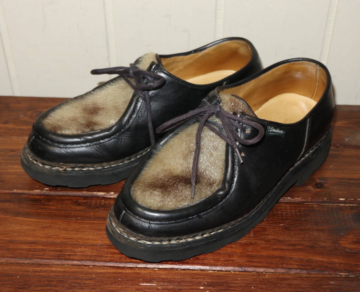 Paraboot　パラブーツ　MICHAEL　ミカエル　フォック　３９ 　／　UK５　２３．５㎝　レディース　アザラシ　チロリアンシューズ　ブーツ_画像1