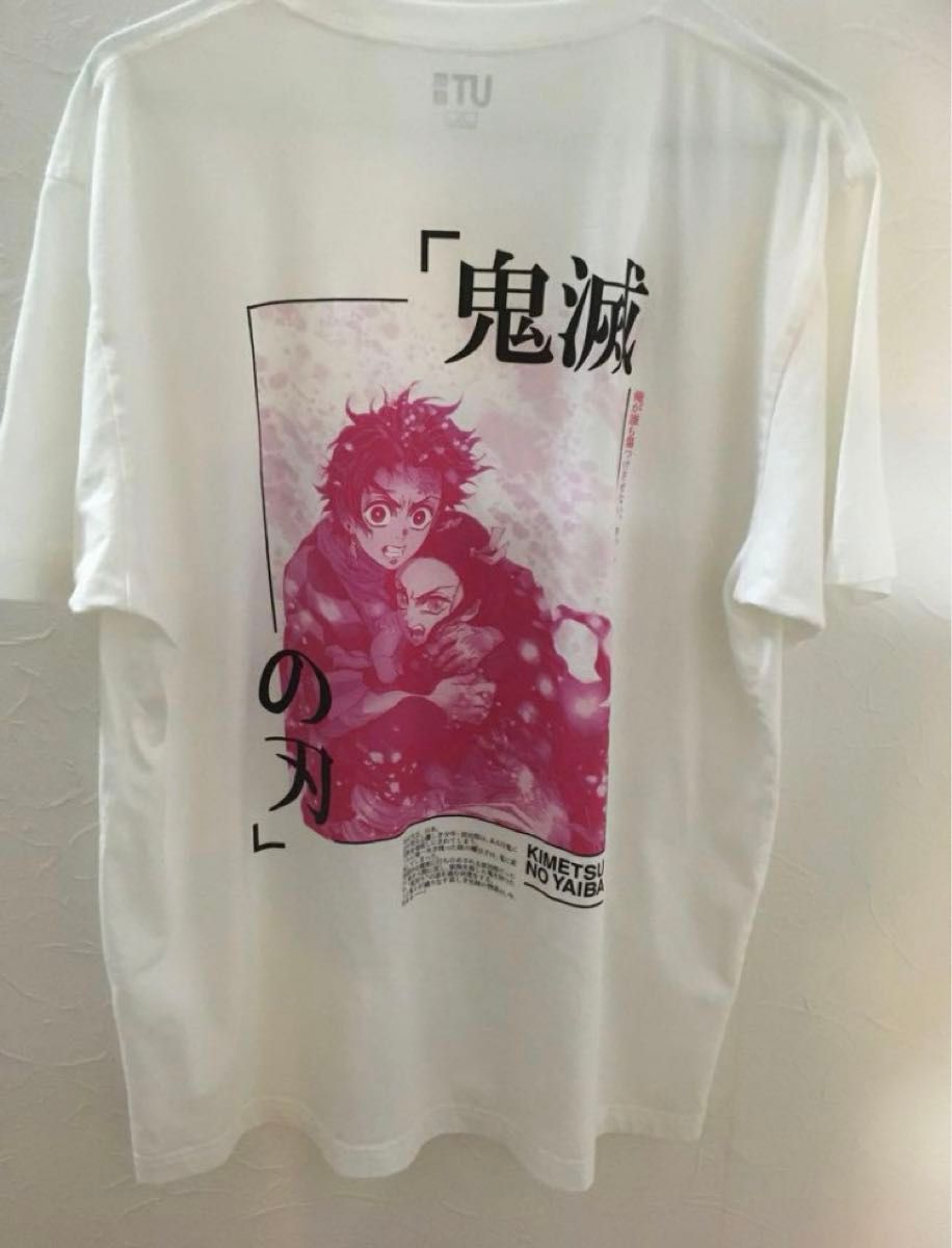 鬼滅の刃 Tシャツ　メンズ　ユニクロ 