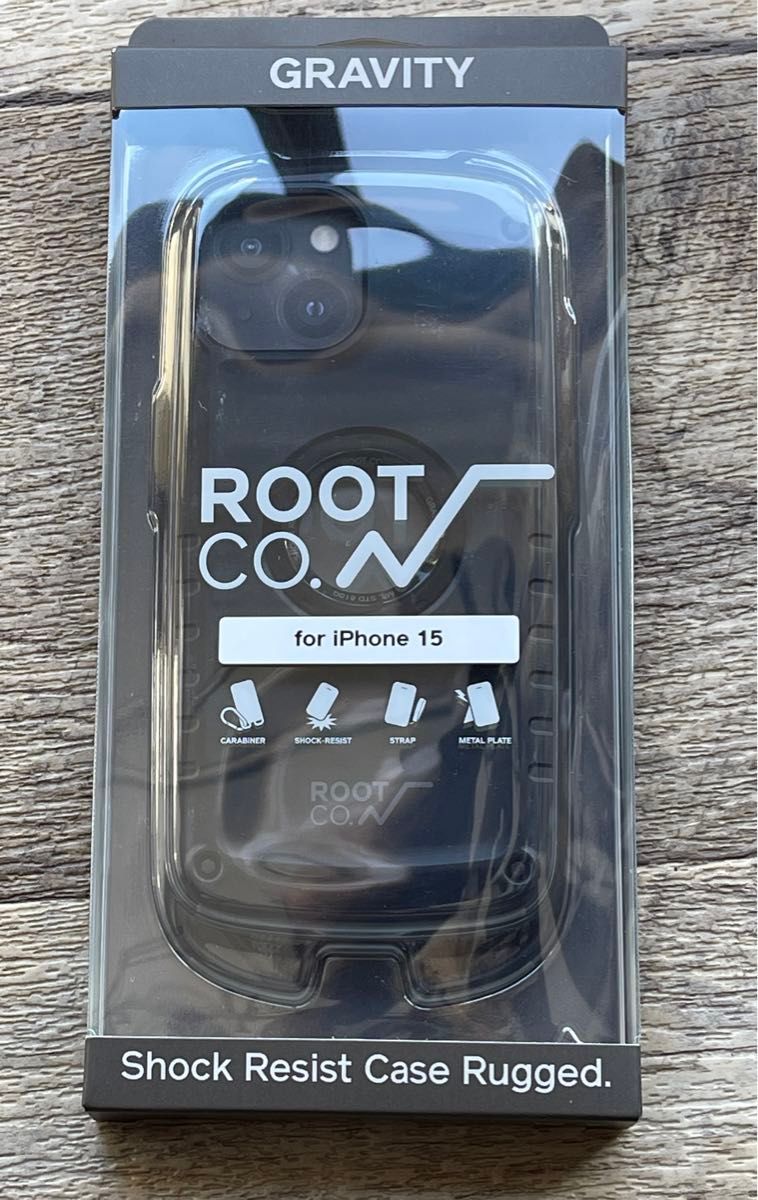 モバイルケース ROOT CO. / GRAVITY Shock Resist Case  iPhone 15 ケース