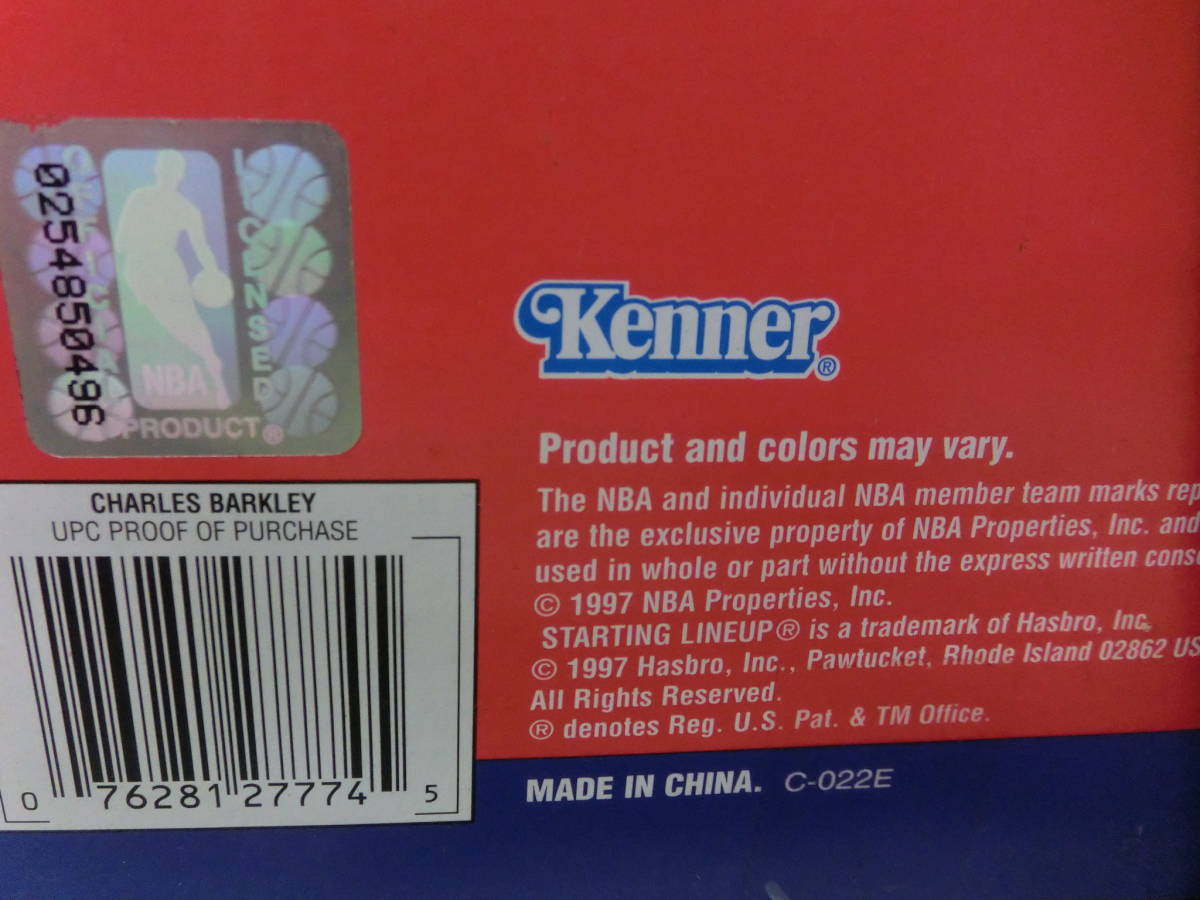 1997 NBA Charles * Burke re-1/6 figure doll 34cmhyu- stone *roketsuRockets basketball Charles Barkley Figure