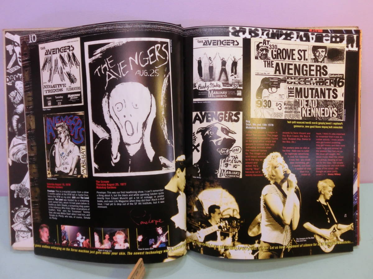 Fucked Up + Photocopied: Instant Art Of The Punk Rock Movement 洋書 写真集パンク本 フライヤー資料 ジャームス J.F.A NOFX サークル他_画像4