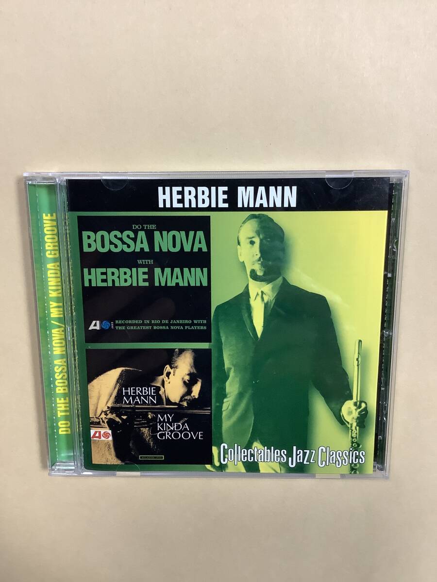 送料無料 HERBIE MANN「DO THE BOSSA NOVA」「MY KINDA GROOVE」2アルバムを1CDに収録 輸入盤