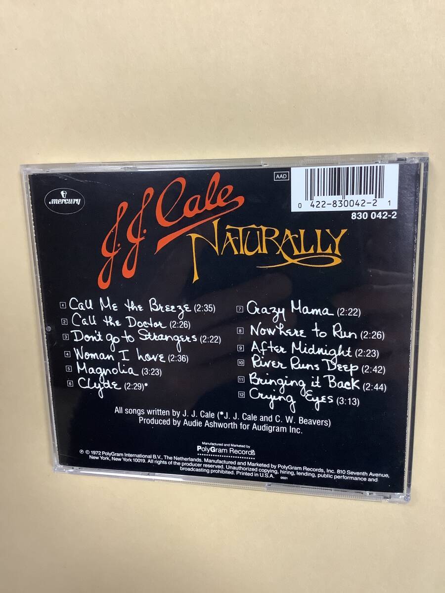 送料無料 J.J.CALE「NATURALLY」輸入盤_画像2