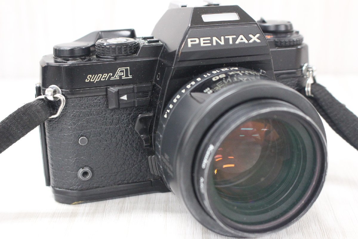 【行董】AF993ABC10 PENTAX ペンタックス superA レンズ モータードライブ MOTOR DRIVE 中古 動作未確認 現状品 ※ゆうパック※_画像2