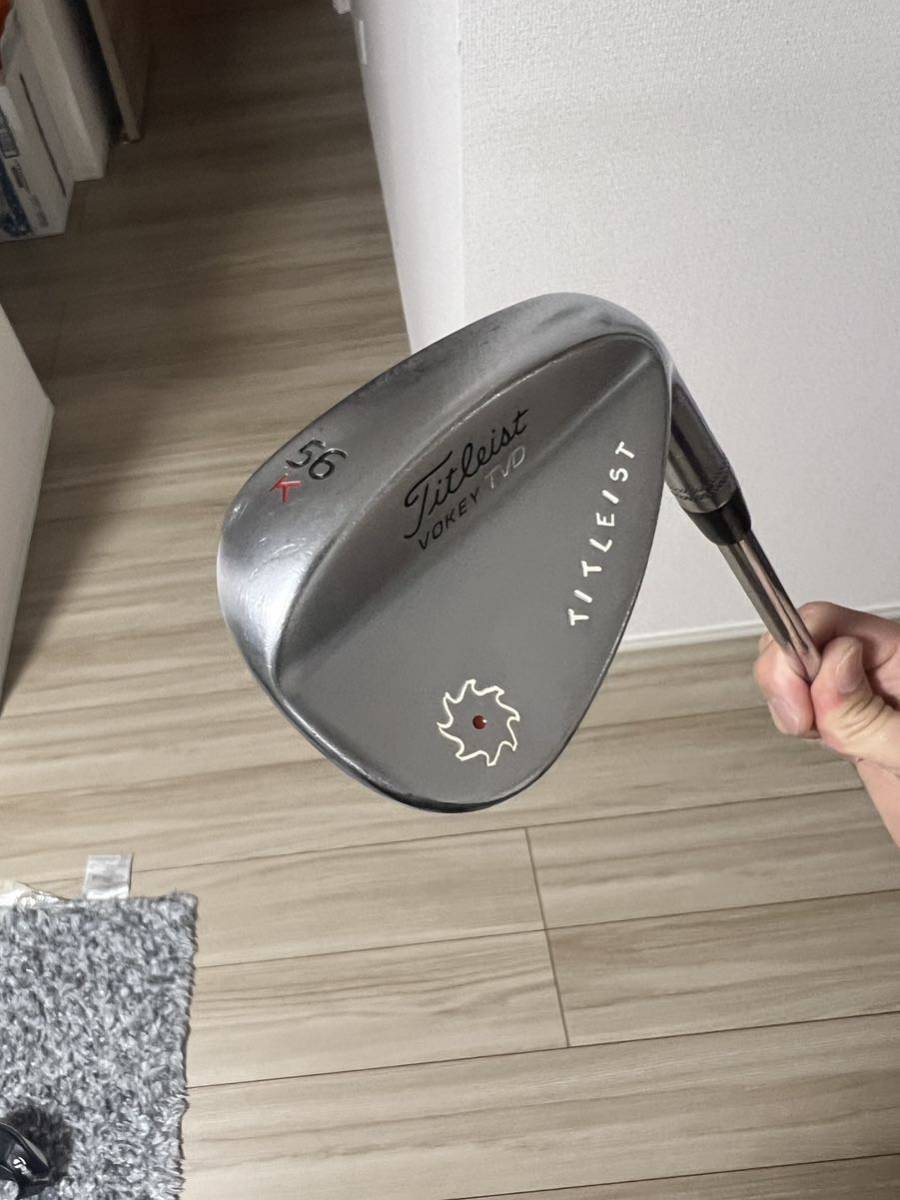 送料無料 希少 タイトリスト Titleist ボーケイウェッジ ウェッジワークス 56度 Kグラインド DG S300 WEDGEWORKS_画像1