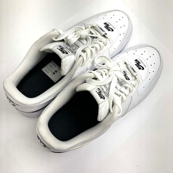 t)ナイキ NIKE AIR FORCE 1 エアフォース1 スニーカー CJ1379-100 ホワイト サイズ30cm メンズ 靴 中古_画像6