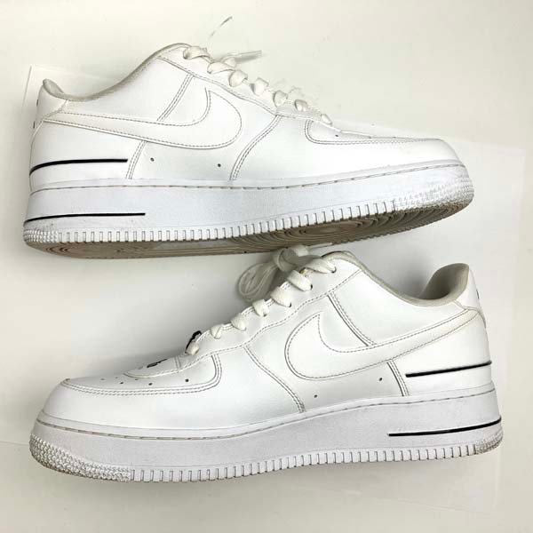 t)ナイキ NIKE AIR FORCE 1 エアフォース1 スニーカー CJ1379-100 ホワイト サイズ30cm メンズ 靴 中古_画像5