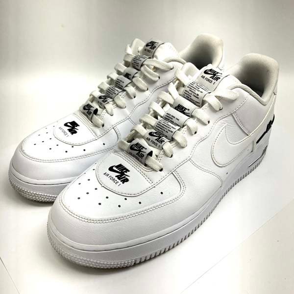 t)ナイキ NIKE AIR FORCE 1 エアフォース1 スニーカー CJ1379-100 ホワイト サイズ30cm メンズ 靴 中古_画像1