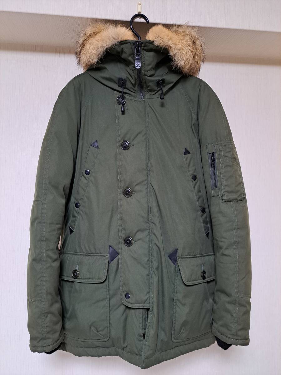 スピワック SPIEWAK CANADA製 N-3B型ダウンジャケット / CANADA GOOSE NORTH FACE CRESCENT DOWN カナダグース クレセント ノースフェイス_画像2