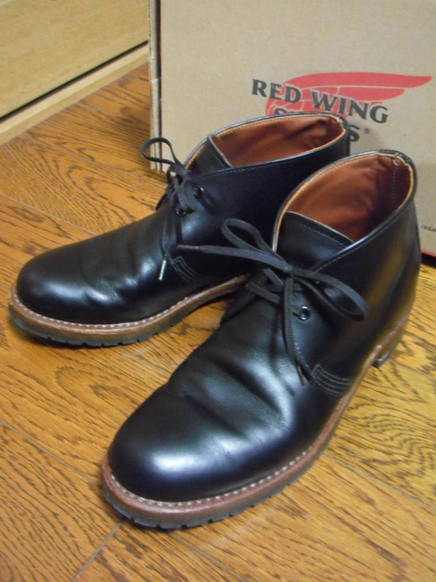 美品！RED WING レッドウィング ベックマンチャッカ 9024 ブラック US8D / 廃盤 希少 BECKMAN CHUKKA BOOTS ホワイツ セミドレス Wesco_画像2