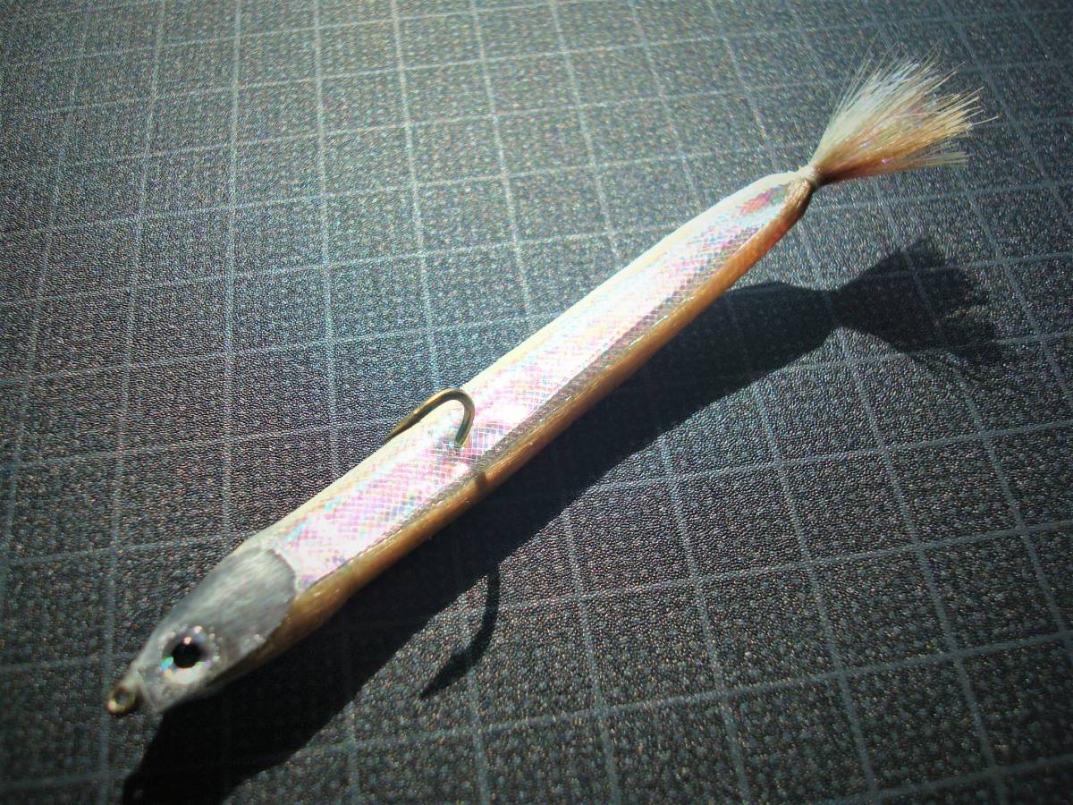 フローティングワカサギ横向き大　＃４　２本セット　９㎝　1.35ｇ　カタクチ　イワシ　稚アユ　稚魚　ドラワカ_画像5