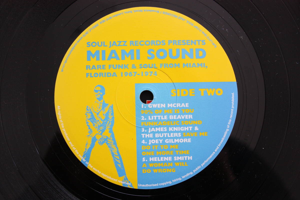【マイアミ・レアSOUL＆FUNK コンピ２枚組LP】MIAMI SOUND RARE FUNK &SOUL FROM,MIAMI,FLORIDA 1967-1974/V.A._画像6