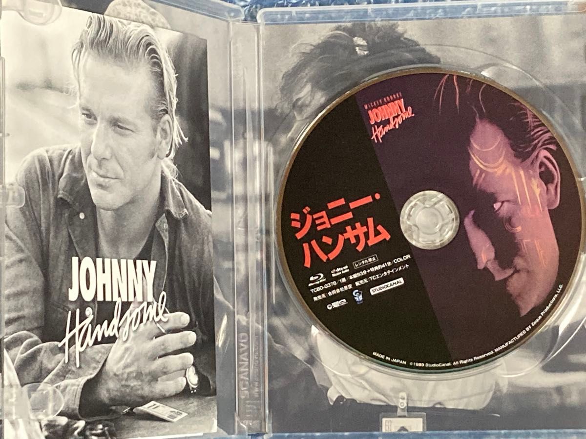 ジョニー・ハンサム('89米)　Blu-ray　ブルーレイ
