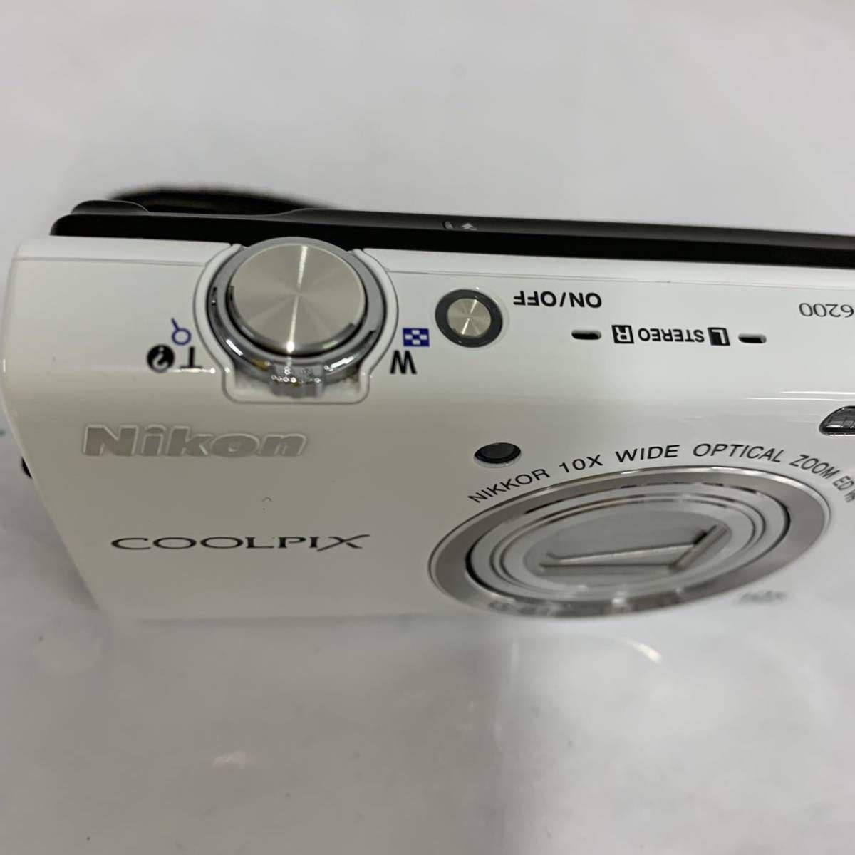 通電 OK Nikon ニコン COOLPIX S6200 デジタルカメラ デジカメ 現状品コンパクトデジタルカメラ 箱つぶれ付属品 カ15_画像3