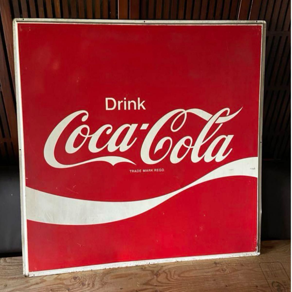 コカコーラ看板 大サイズ(片面)90cm ×90cm|Yahoo!フリマ(旧 コカコーラ看板 大サイズ(片面)90cm ×90cm|Yahoo!フリマ(旧